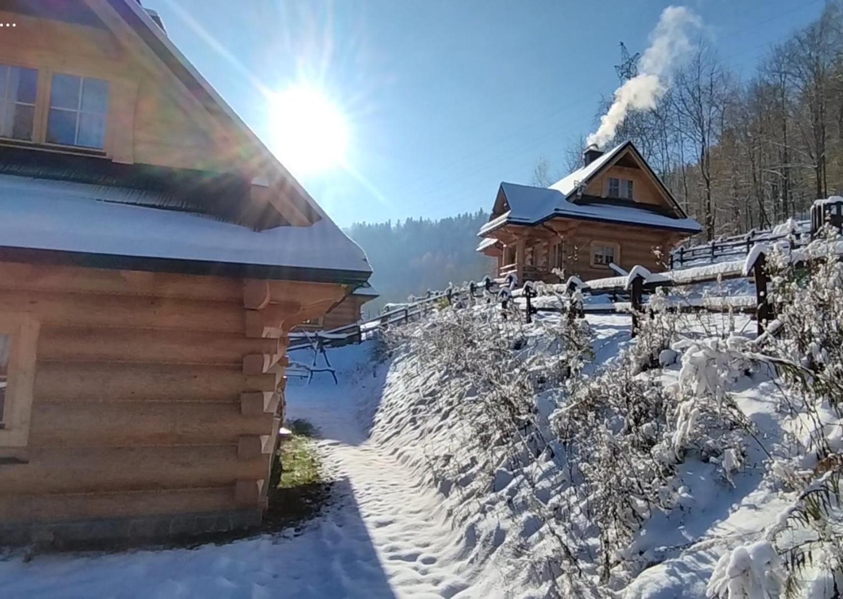 Osada Mala Kozowka Villa Myślenice Exteriör bild