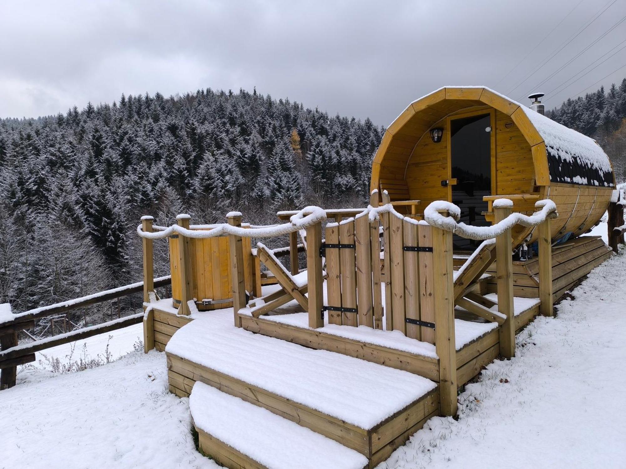 Osada Mala Kozowka Villa Myślenice Exteriör bild